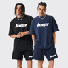 Customized Printed T Shirt Short Set